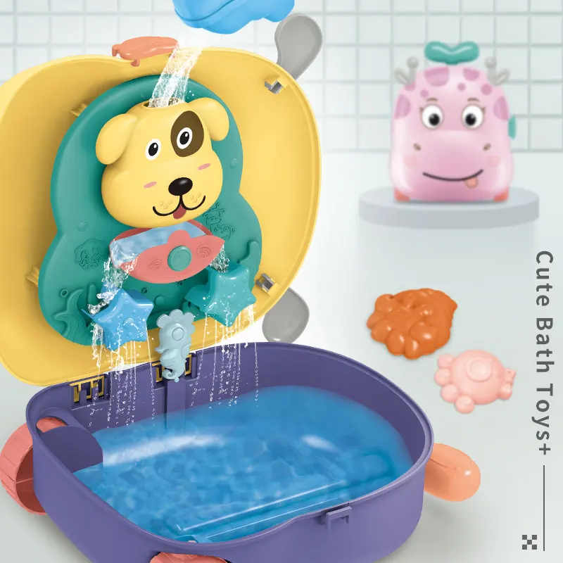 New style 3 in 1 summer beach outdoor toy carry luggage trolley with sand mould