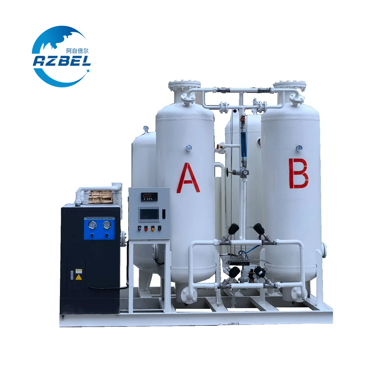 99.99% Industrial PSA Oxygen Gas Generator 5L Oxygen Conc  For Ozone Generator Plant