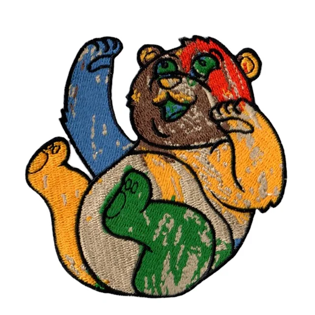 Китайская фабрика, как сделать патч с картинки, закончите вышитые дизайнерские патчи по цене