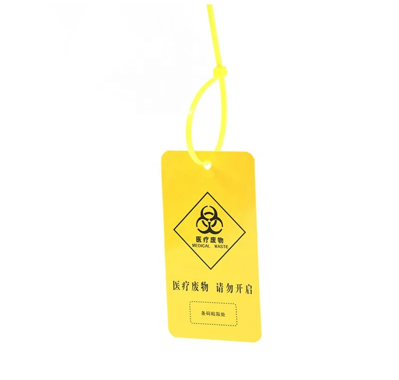 Low MOQ Custom medical use card printing paper reminder card paper hang tag label warning card