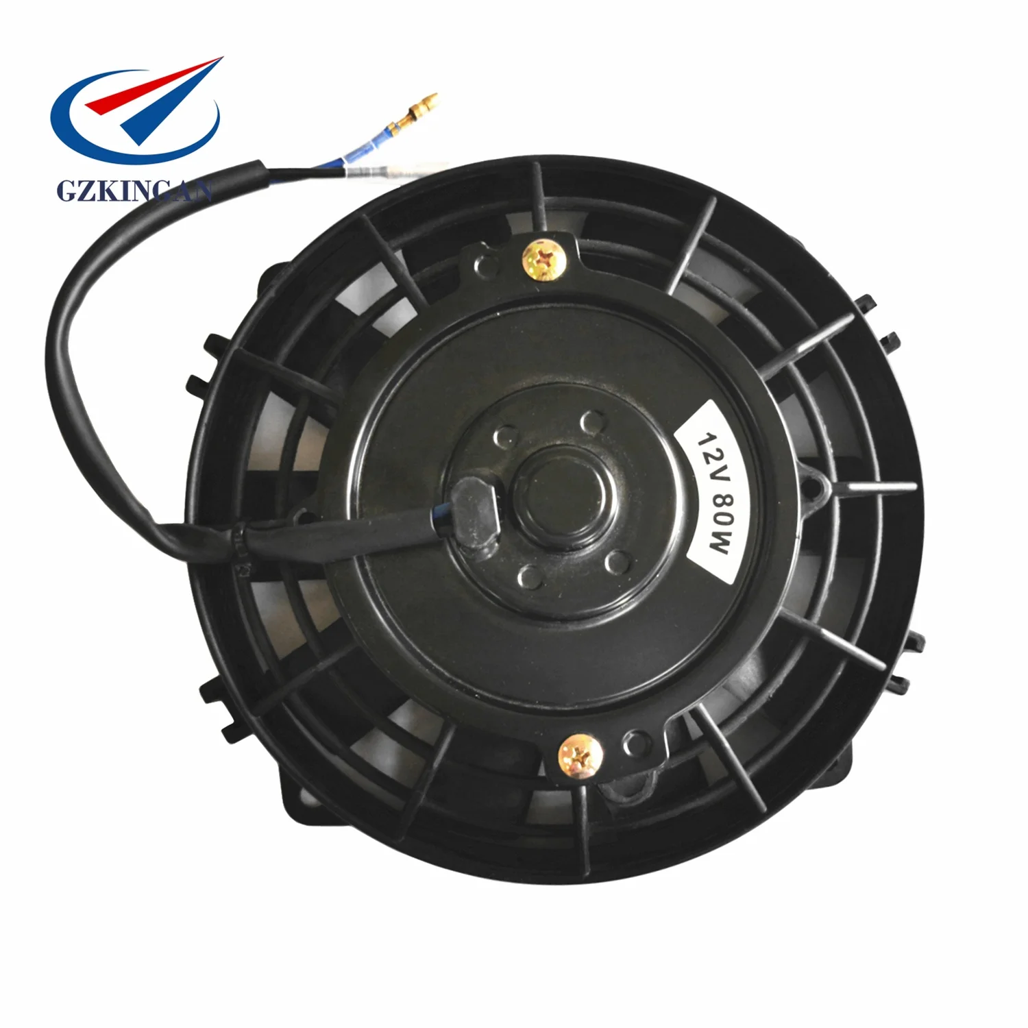 Small size DC cooling fan 6' 12V 80W pull type