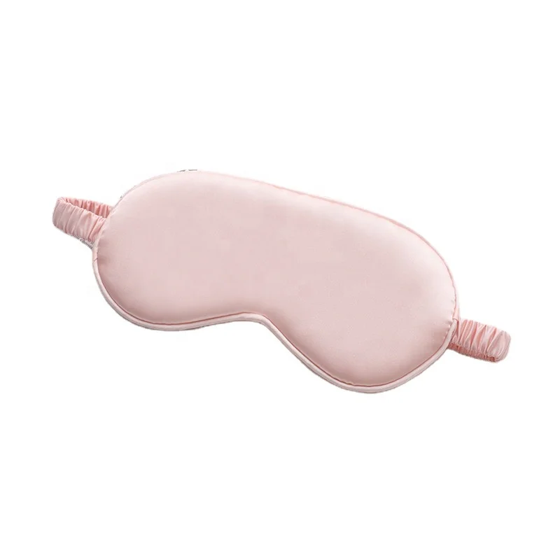 New Design Customized Luxury Colorful Travel Sleeping Silk Eye Mask Sleep Stain Eye Mask For Sleep Use