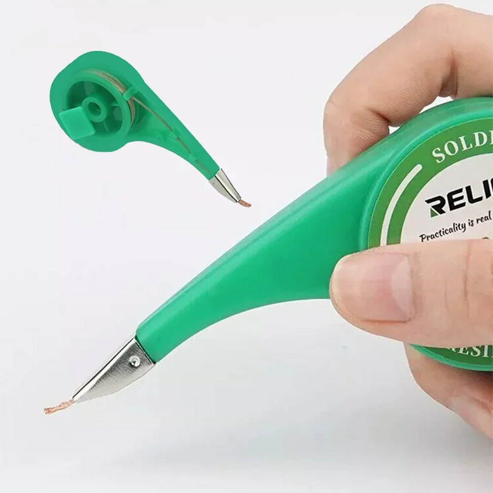 Relife RL-1520 RL-2020 RL-2520 RL-3020 RL-3520 Desoldering Braid Welding Solder Wick Wire No-Clean Low Residue Tin Repair Tool