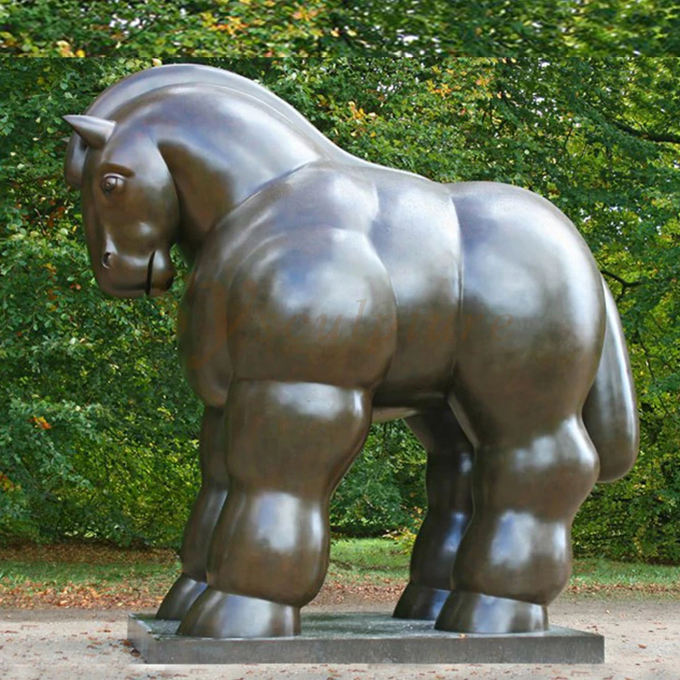 Popular Large High Quality Casting Copper Bronze stainless steel Horse Sculptures for Garden Decoration