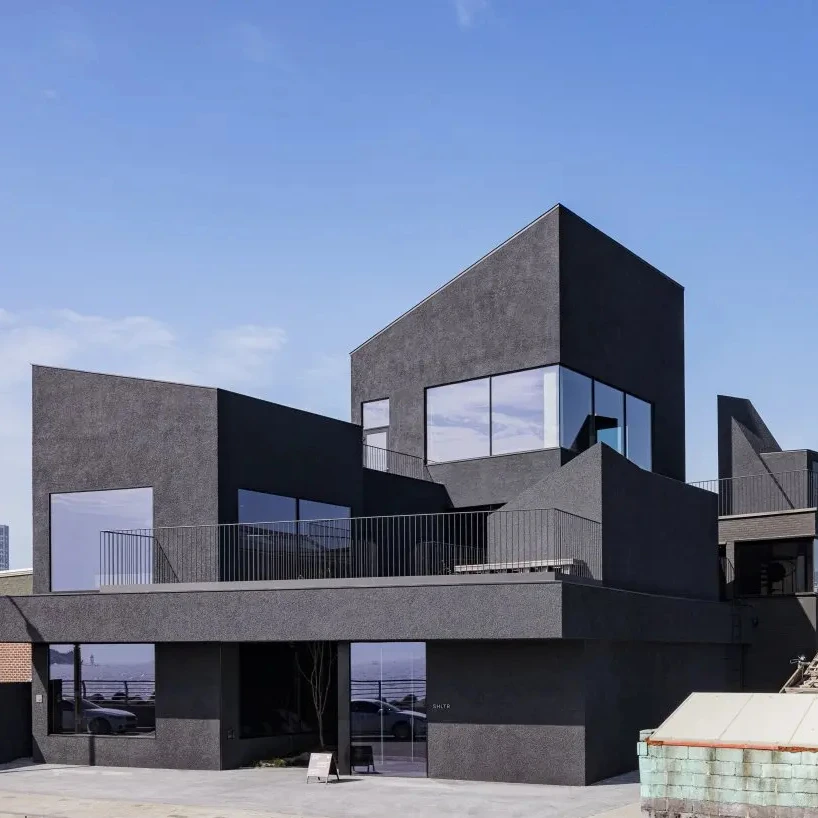 Современный дизайн Sanhai Sharp Architecture 3D Max рендеринг отель Вилла Дом частный космический план концептуальная схема услуги