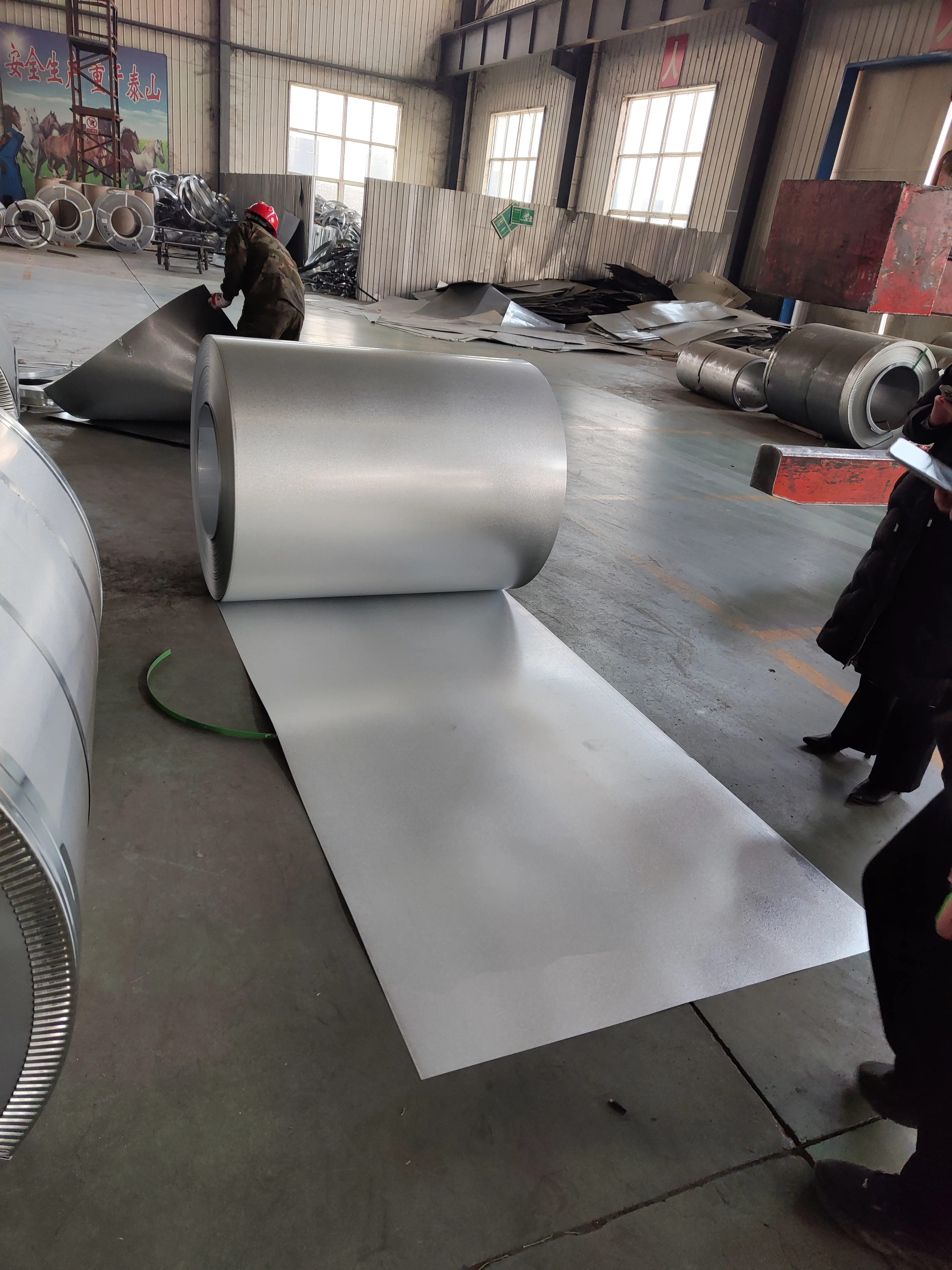 S350GD SGC440 Gr.50 AZ150 AFP 55% High Tensile Galvalume Steel Coil GL coil aluzinc steel coil