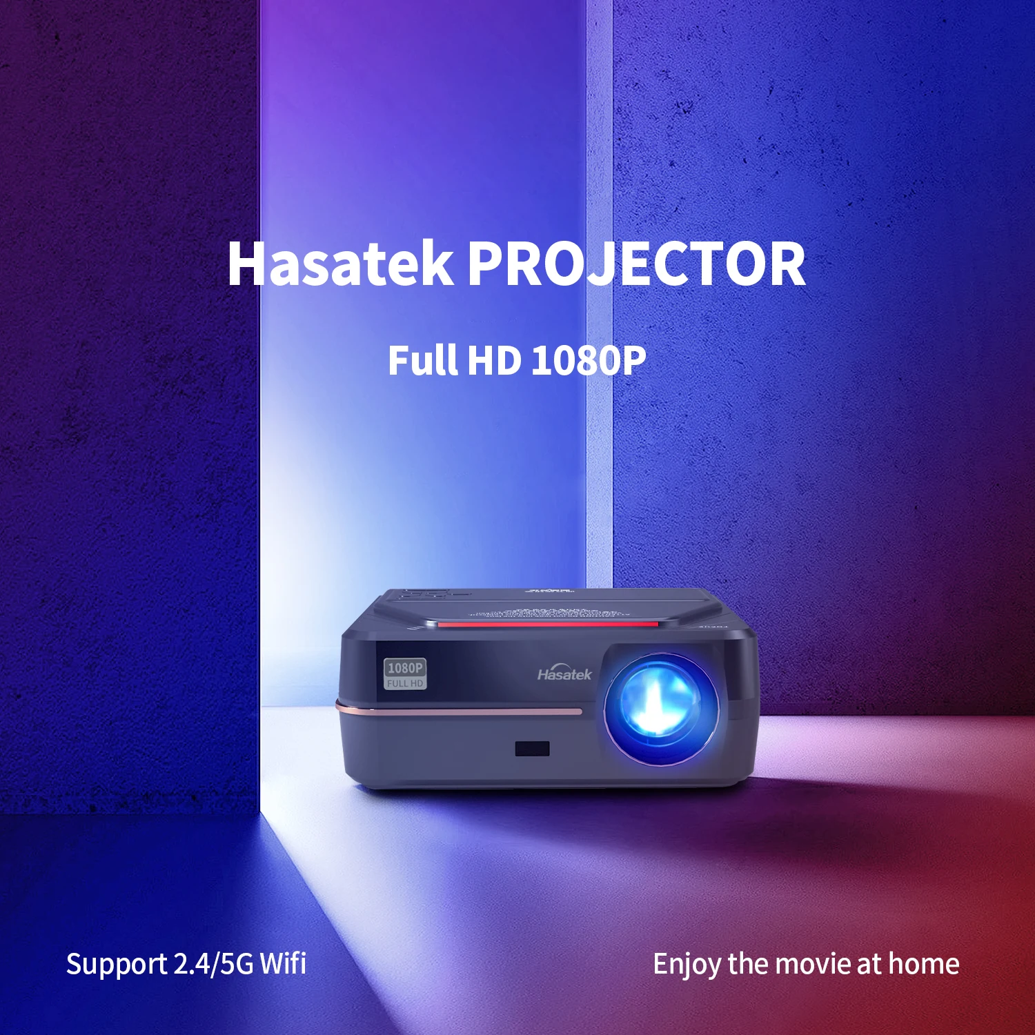 Высококонтрастный 5000 люмен мини 1080P 4k светодиодный видео Луч ЖК 4k домашний кинотеатр умный проектор с Android TV