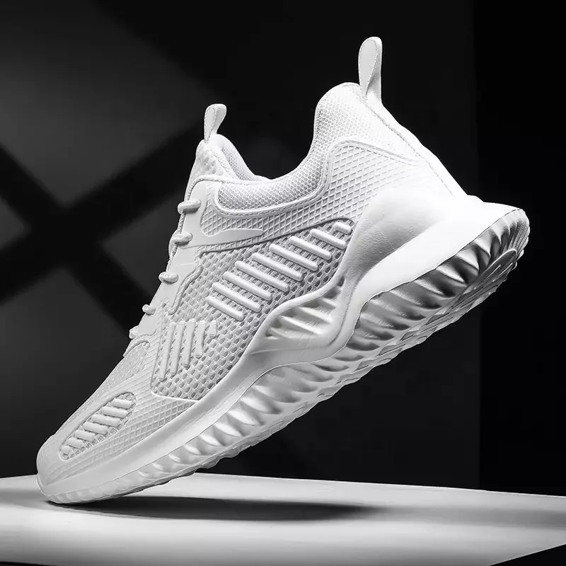 Wholesale Brand New White 3D Air Enduring Campus Sports Shoe Non Slip Tennis Casual Stylish Sport Running Men Shoes