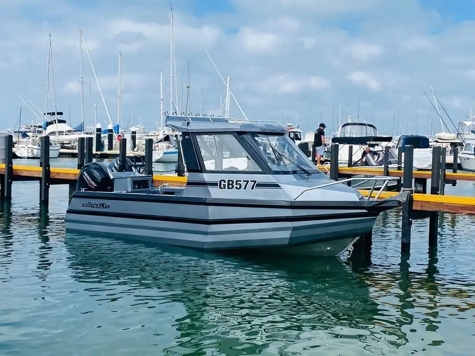 easycraft 6m barge low profileer aluminium boot bateau de peche fishing boat