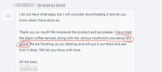 100% bio herb healthy reishi ganoderma lucidum coffee with polysaccharides & triterpense