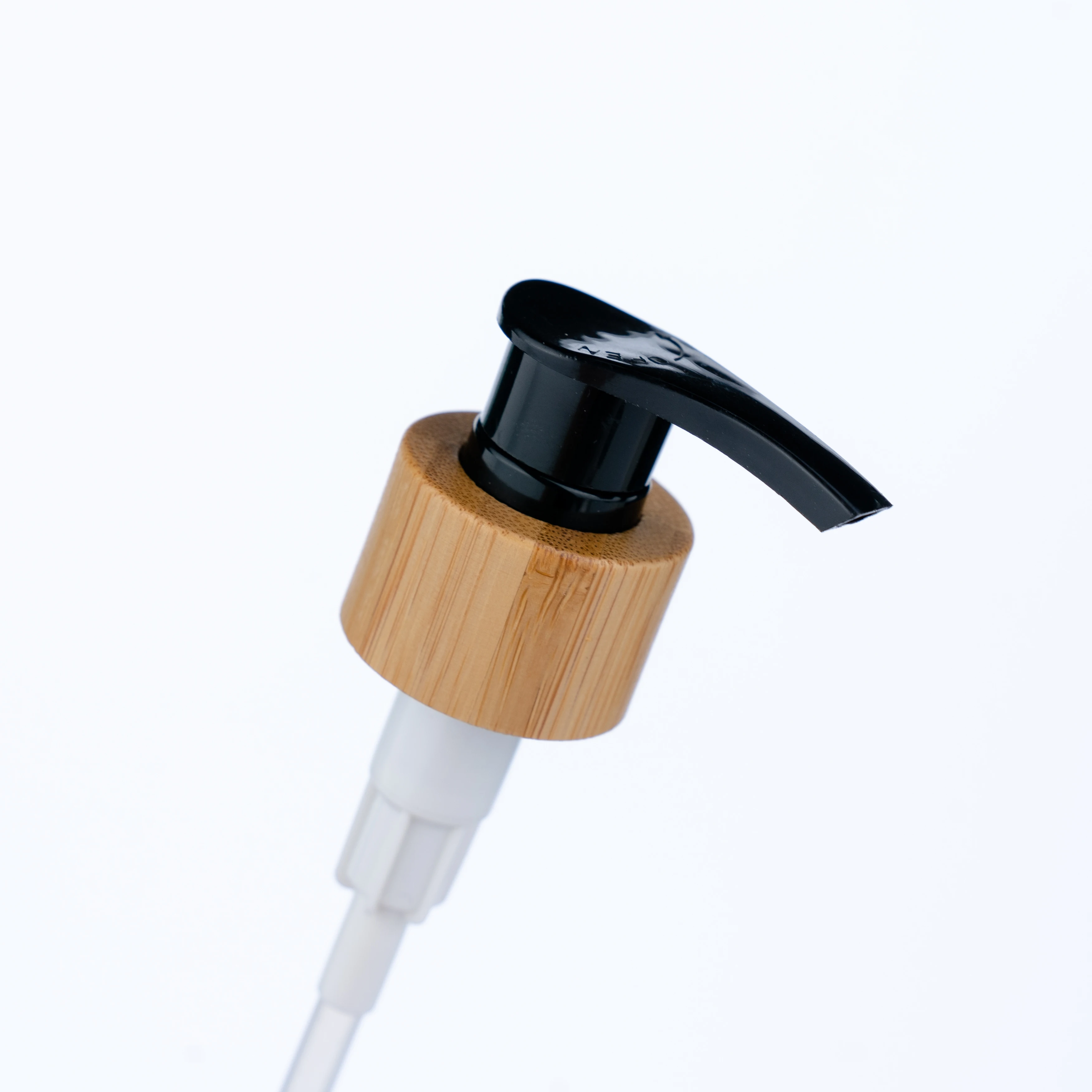 24/410 28/410 professional factory high-end  Customize Eco Friendly Liquid Soap Dispenser pump dispenser wooden soap dispenser