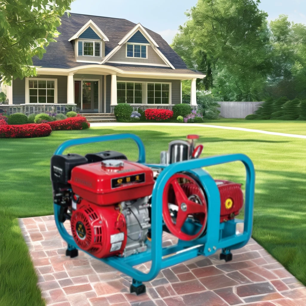 High Quality Compact Structure Pesticide Applicating Machine 6.5HP Four-Stroke Gasoline Engine Garden Farm 15-20 Meter High
