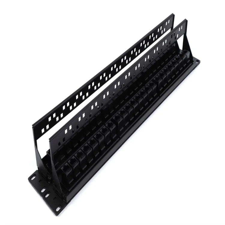  Высококачественная коммутационная панель cat6/CAT6a с гнездом Keystone RJ45