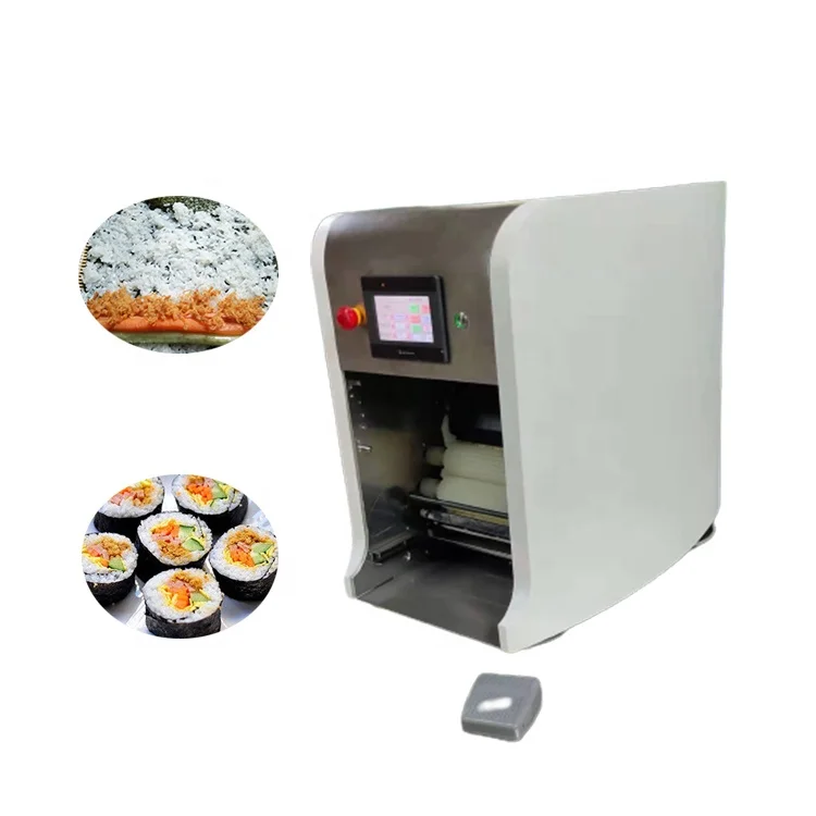 Restaurant Automatic Desktop Sushi Roll Machine Sushi Maki Robot Sushi Rice Sheet Machine