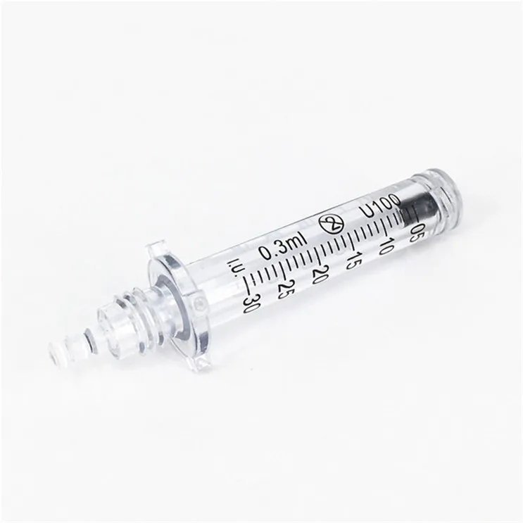 Throwaway Continuous Mist Gun Accessories 0.3ml And 0.5ml Hyaluronic Injection Pen Syringe Hyaluronic Acid Pen Ampoules