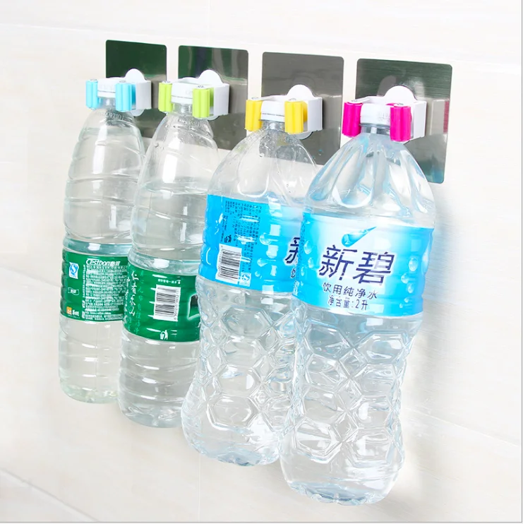 Versatile Home Garden StorageSelf Adhesive Wall Mount Cleaning Tool Organizer Broom Mop Holder Mop Clip