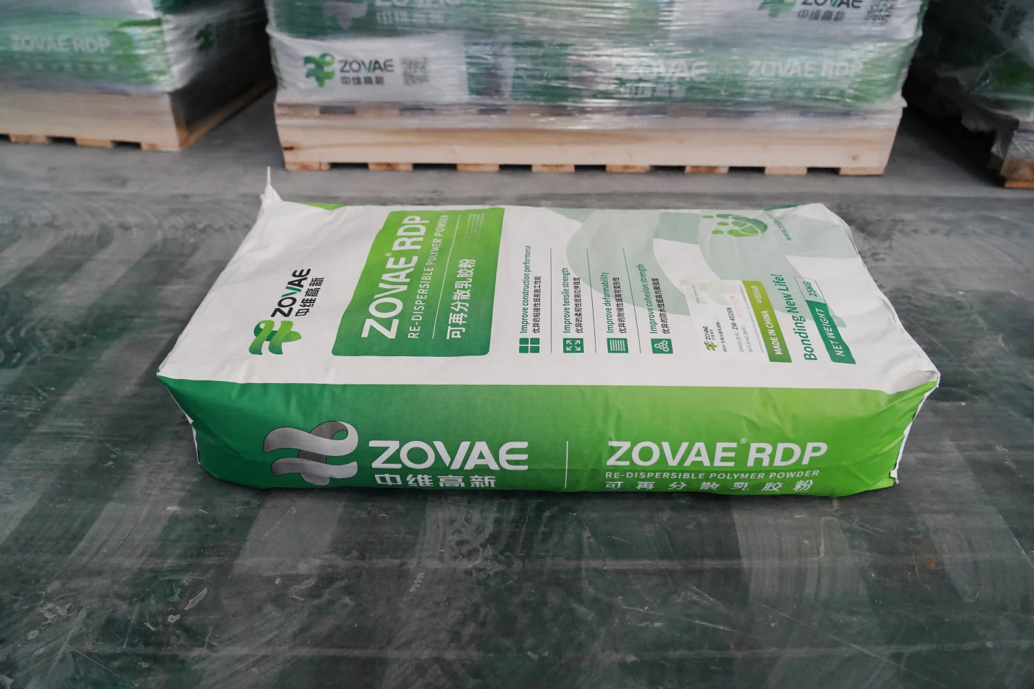 Порошок полимера ZoVAE ZW-4201N сильный гидрофобный диспергируемый для растворов сухой смеси