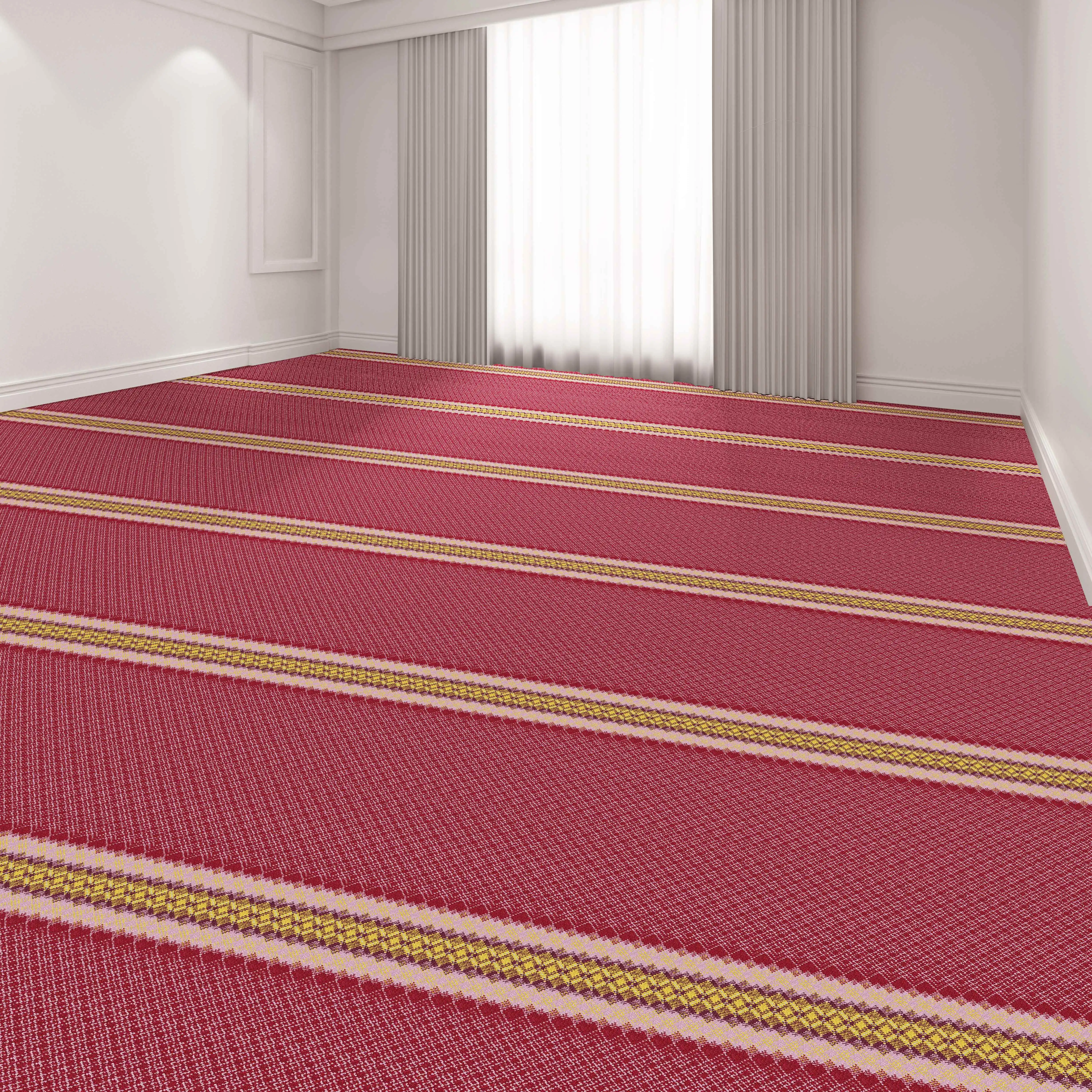 Factory Price Carpet Muslim Muslim Wall To Wall Prayer Carpet Roll Mosque Prayer Carpet