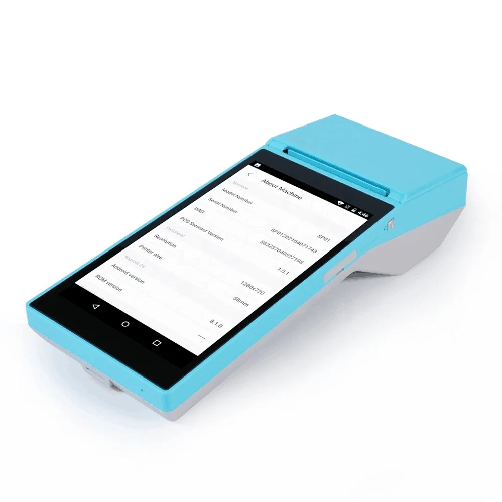 Barway  SP01 Warehouse logistic management Smart Handheld android POS with printer machine