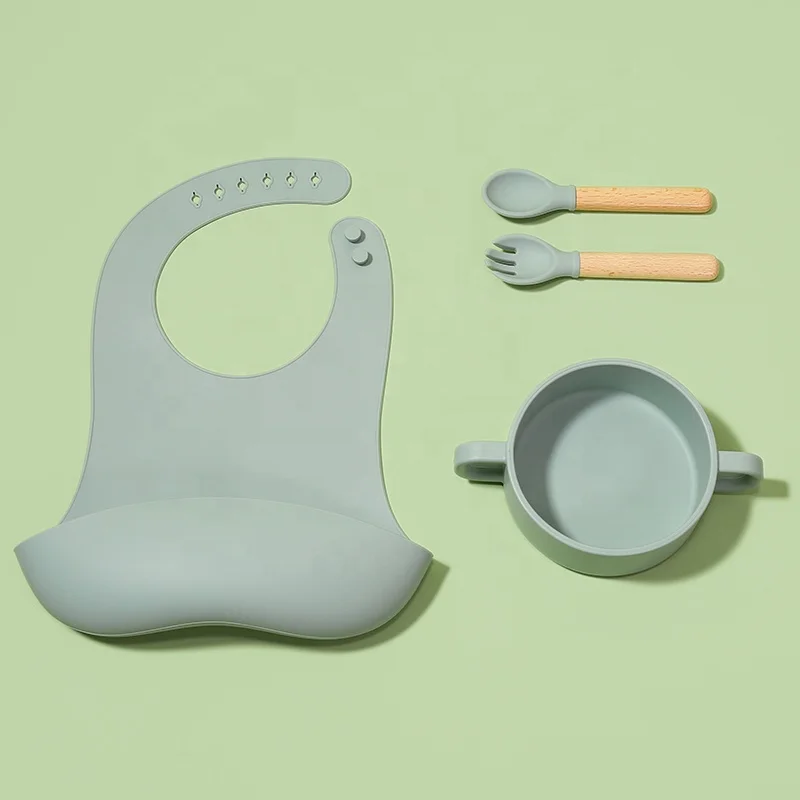 Competitive price ChinaManufacture bowl babi silicon baby silicone feeding bowl silicon bowl baby with spoon