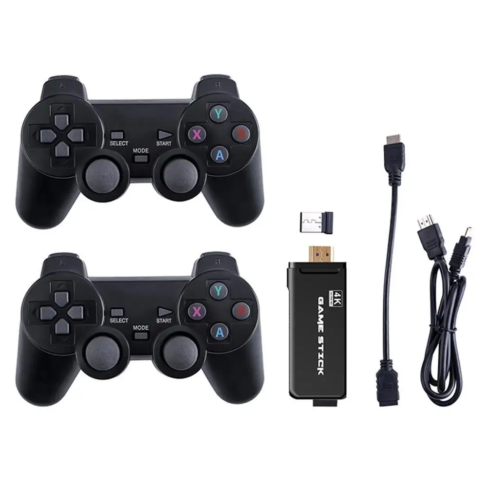 2 4G игровой джойстик HD Retro Consola 10000 4K Gamebox Android коврик игровая