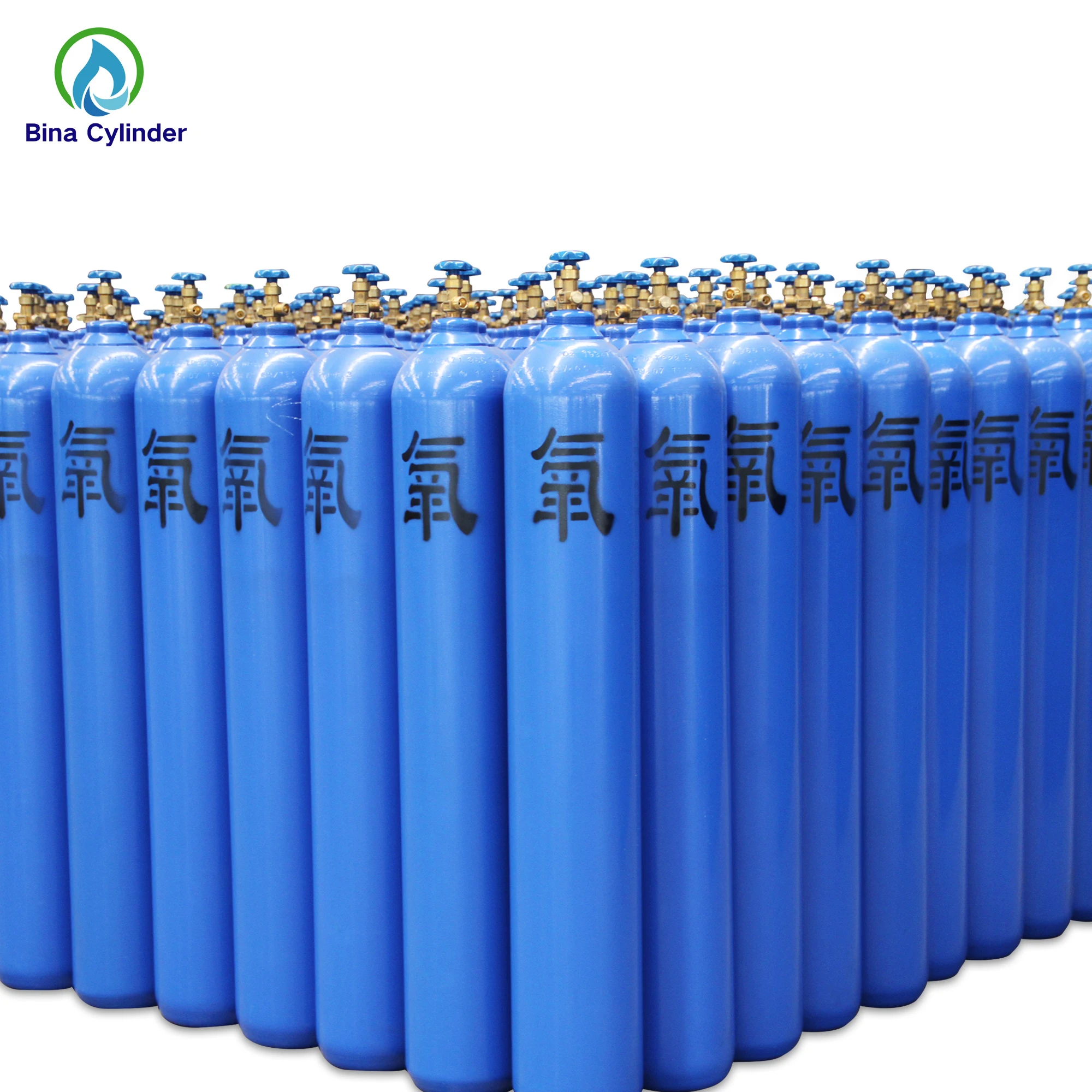 Bina Stock Empty 40L/ 150bar/ China Medical Portable Oxygen Tank