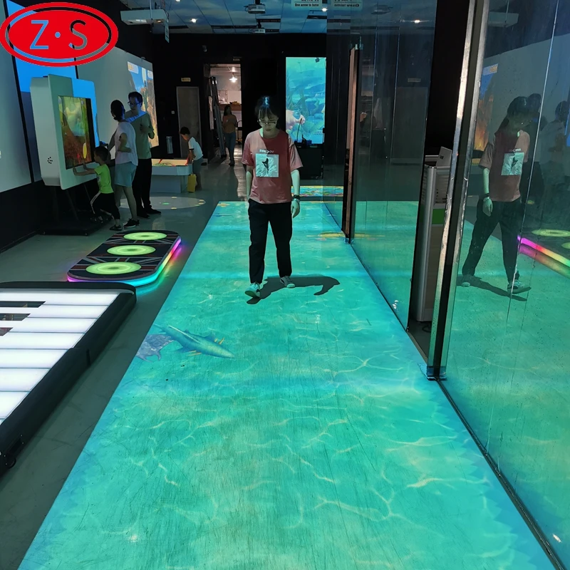 
New AR product augmented reality interactive floor system interactive projector games 