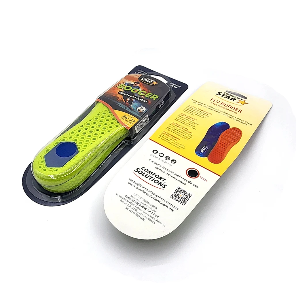 shoe pad packaging for shoe pad retail cheap packaging PET packaging