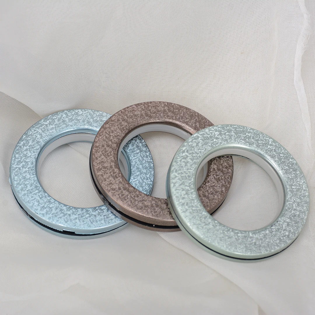 Stardeco Promotion Plastic Eyelet Curtain Mesh Rings Curtain Pole Curtain Tape Rings