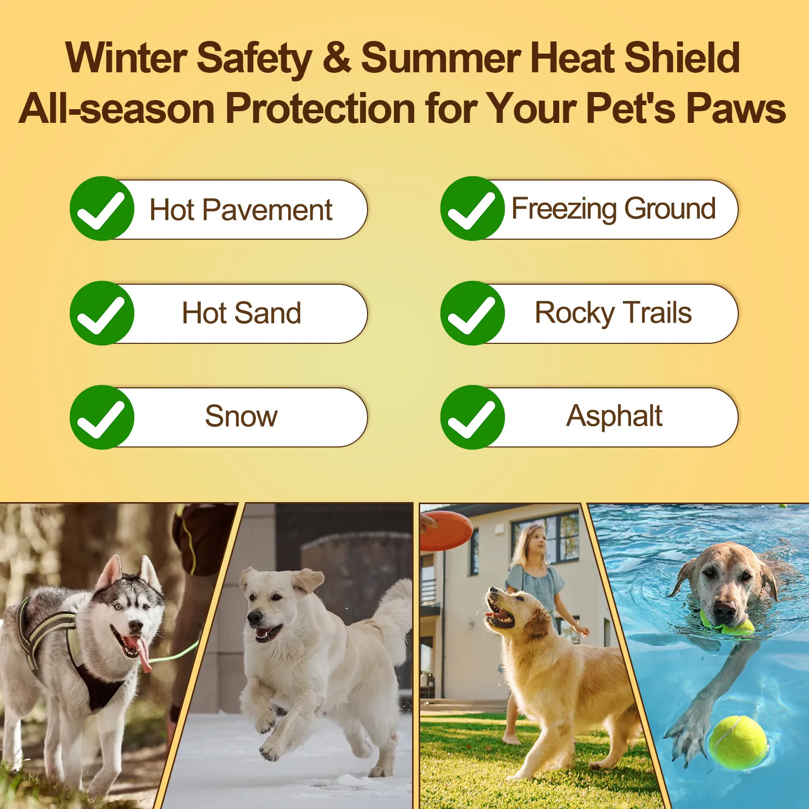 FATCHOIMAU Bee Wax Based Eco Friendly Coconut Oil Based Dog Paw Moisturize Nose Crack Care Balm Organic Pet Paw Balm