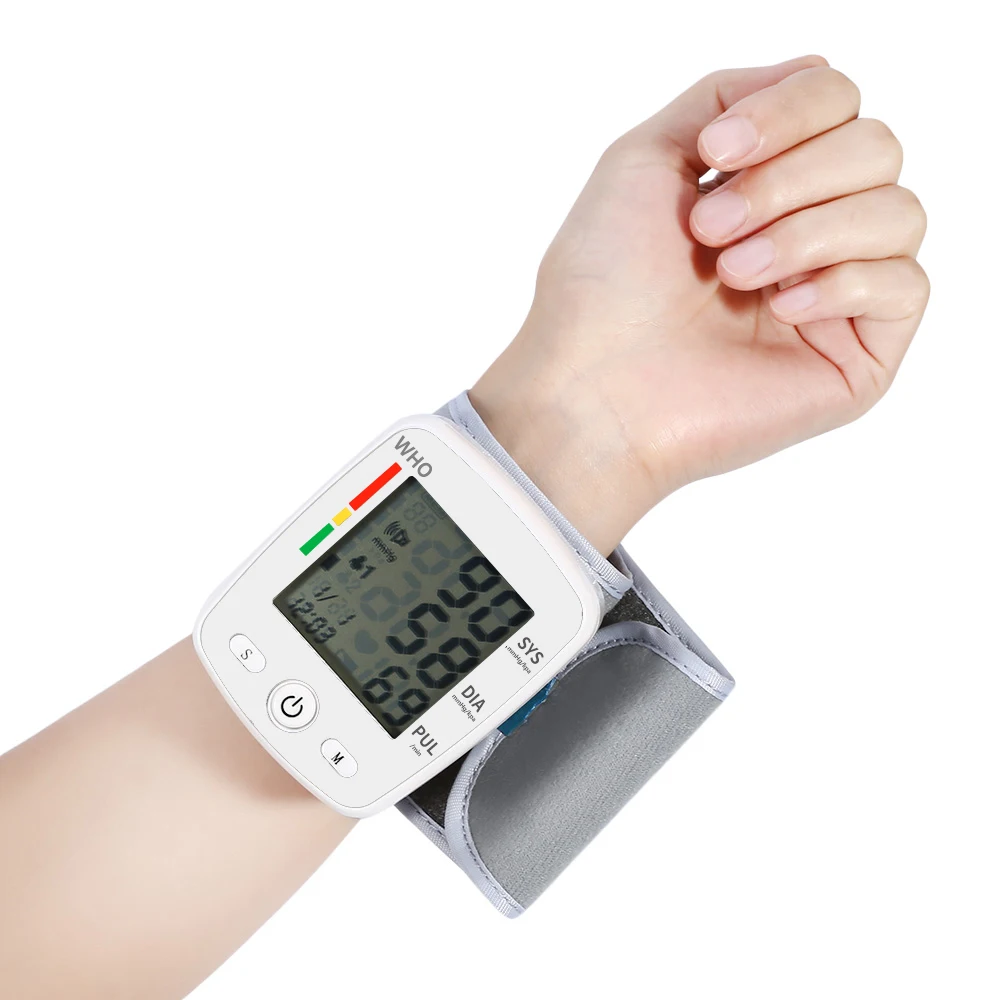 
Automatic Home Use Price Upper Arm Wrist Cuff Machine Digital Blood Pressure BP Monitor 