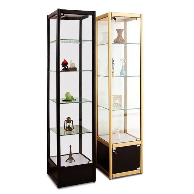 China Factory Direct Bulletproof Toy Building Block Glass Display Cabinet Handmade Display Cabinet Showcase