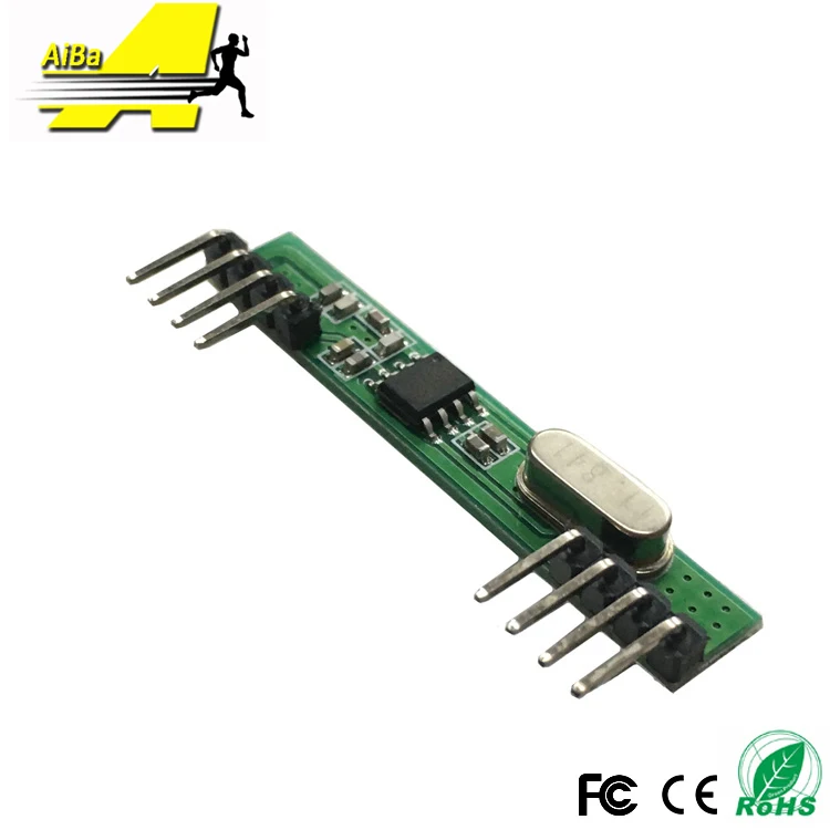AB-RXB18 universal rf wireless module for door opener 380mhz receiver 8pin Superheterodyne