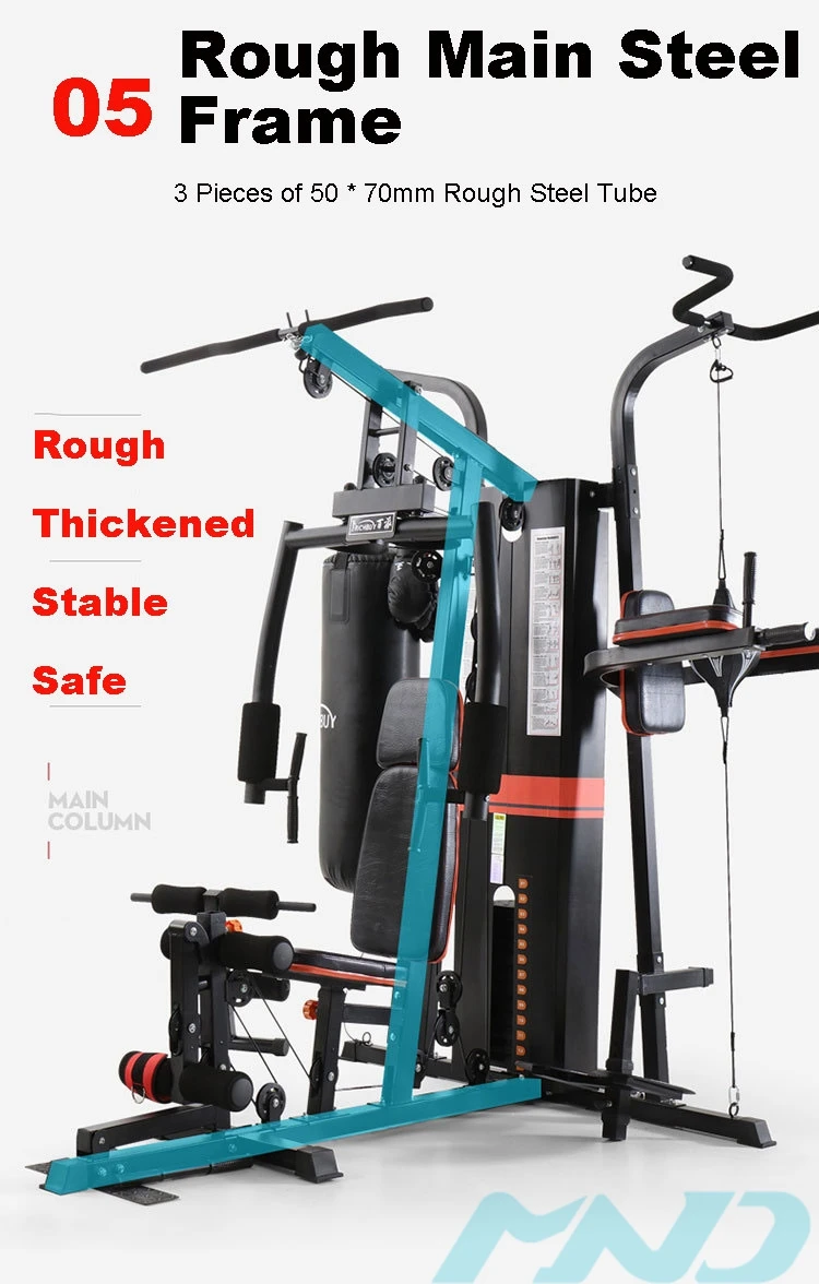 New Arrival Multi Functional Comprehensive Trainer Strength Training Home Gym Equipment 4 Multi Stations For Club