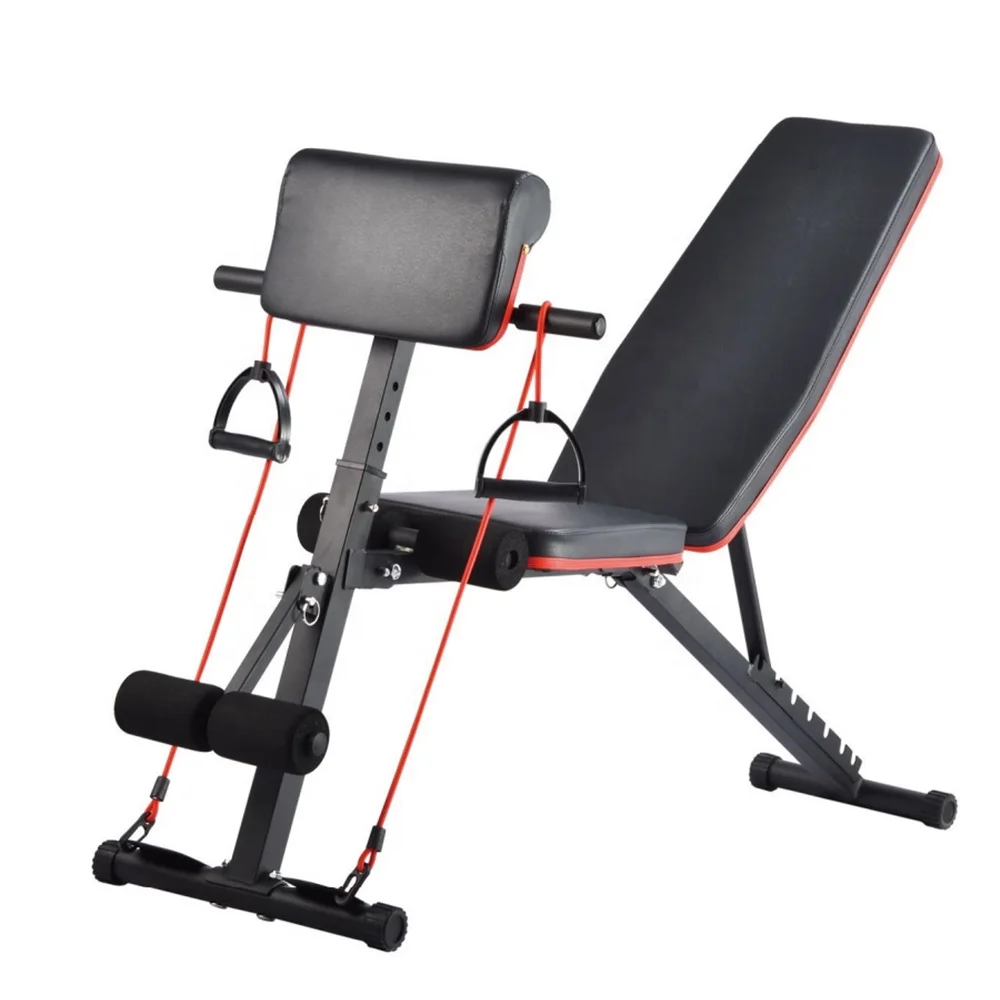 
High Quality Dumbbell Bench Foldable Sit-ups Fitness, Home Multifunctional Supine Board Fitness Equipment 