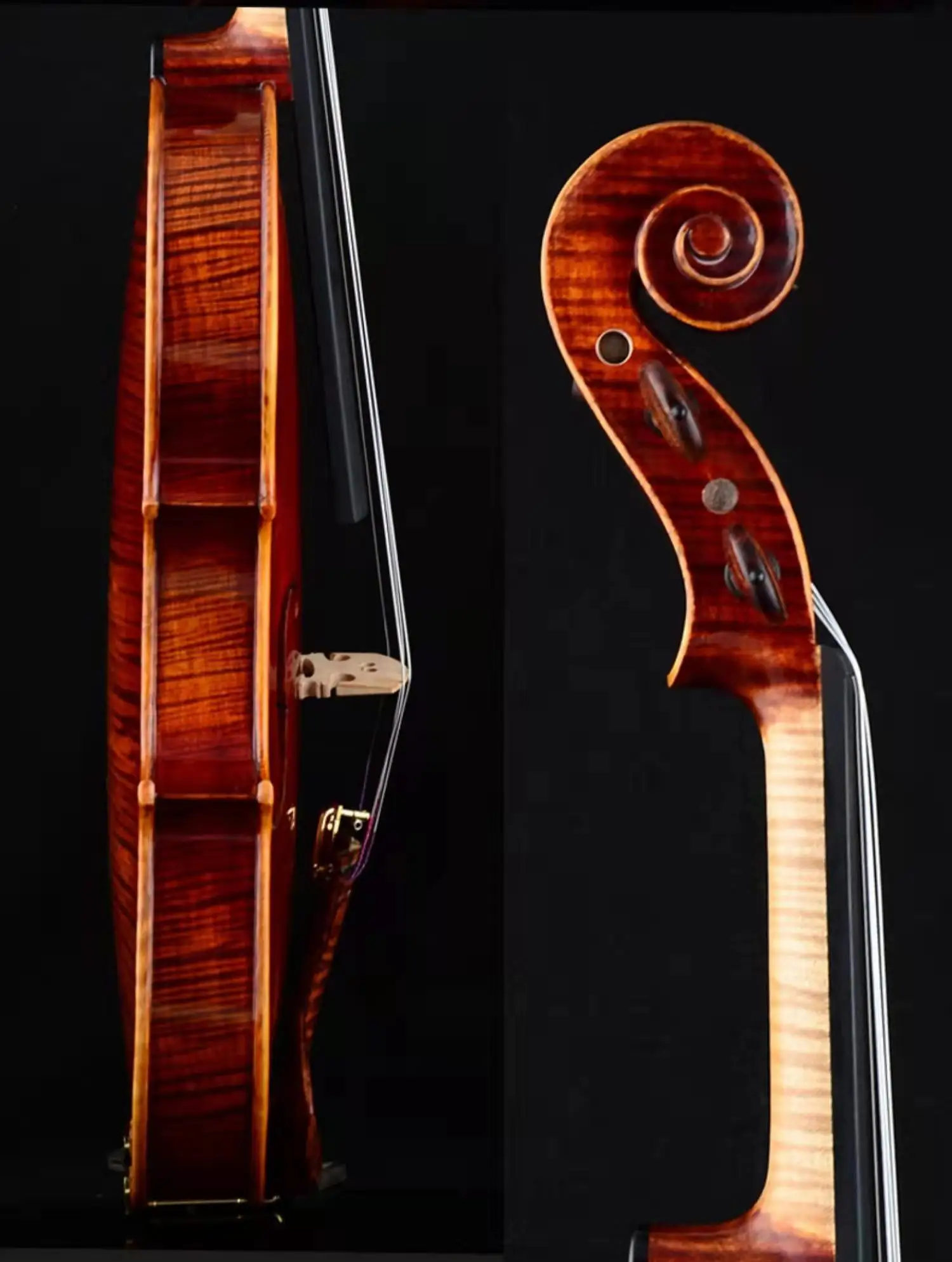 High quality handmade 4/4 violin solo playing violin