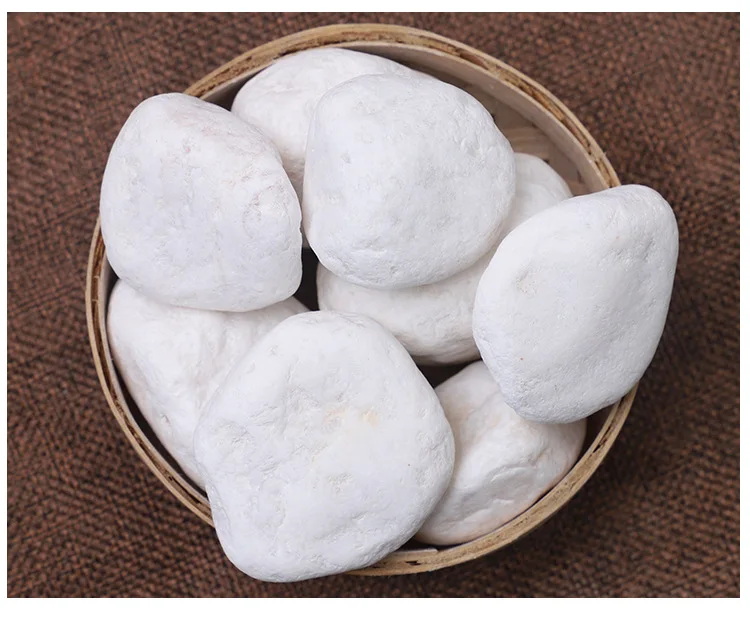 Wholesale good price white pebble tumbled snow white cobble stones for landscaping outdoor decoration