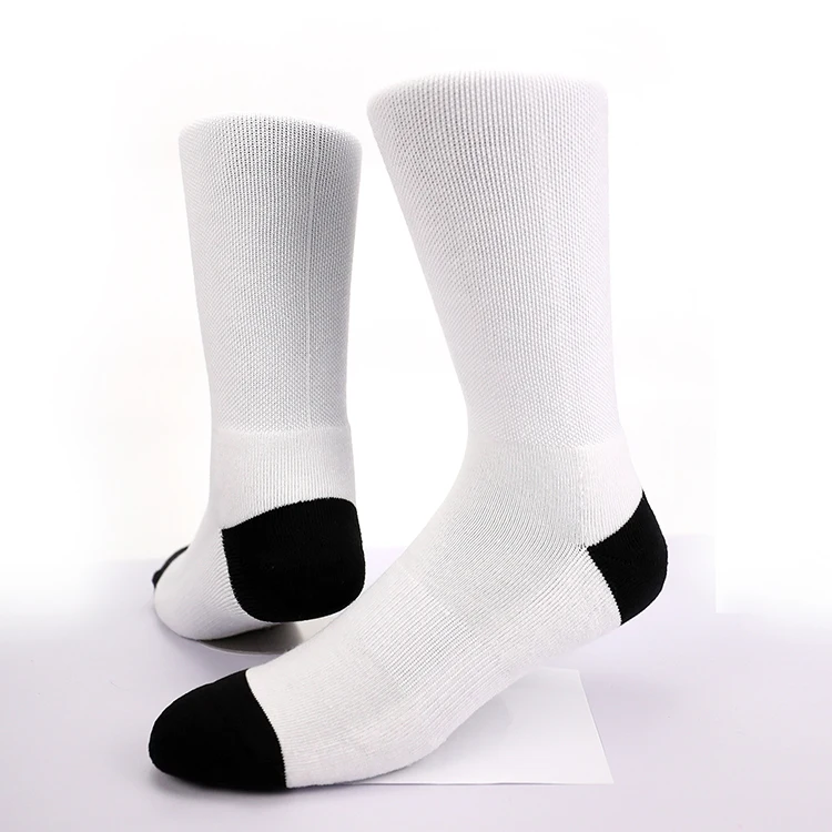 OEM Polyester 3d Printed Sublimation Sports Socks Print Custom