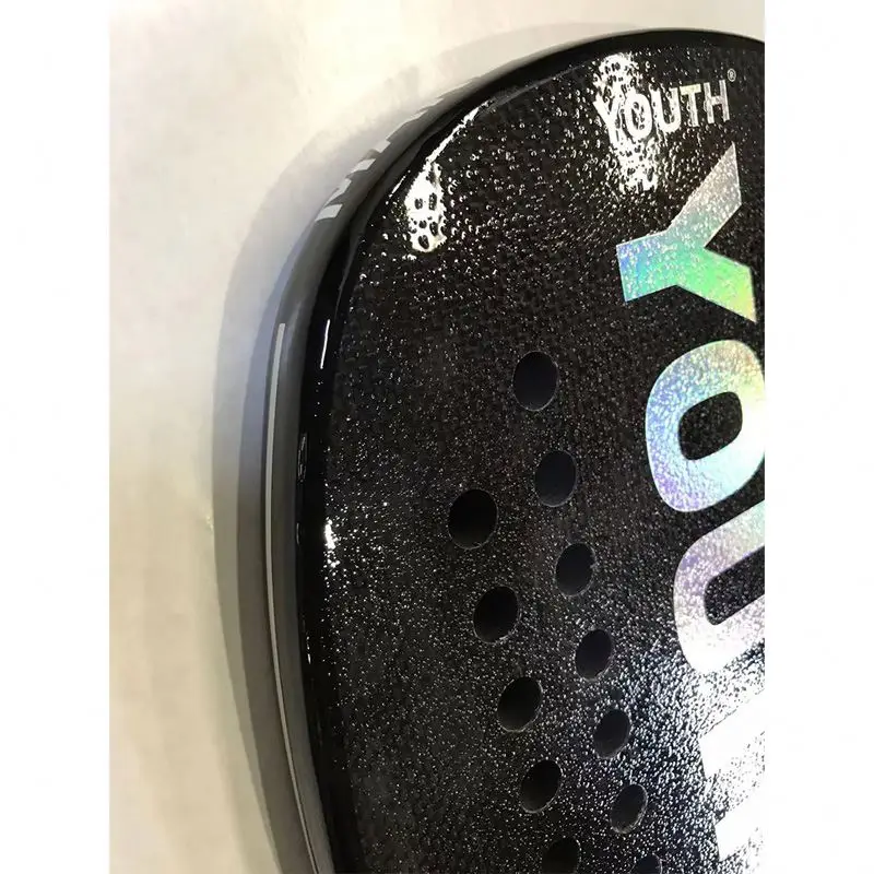 50% Carbon Hot Selling OEM High Quality Custom 3K 12K 18K Padel Bat& Racket & Racquet Padel Racket Key Chain