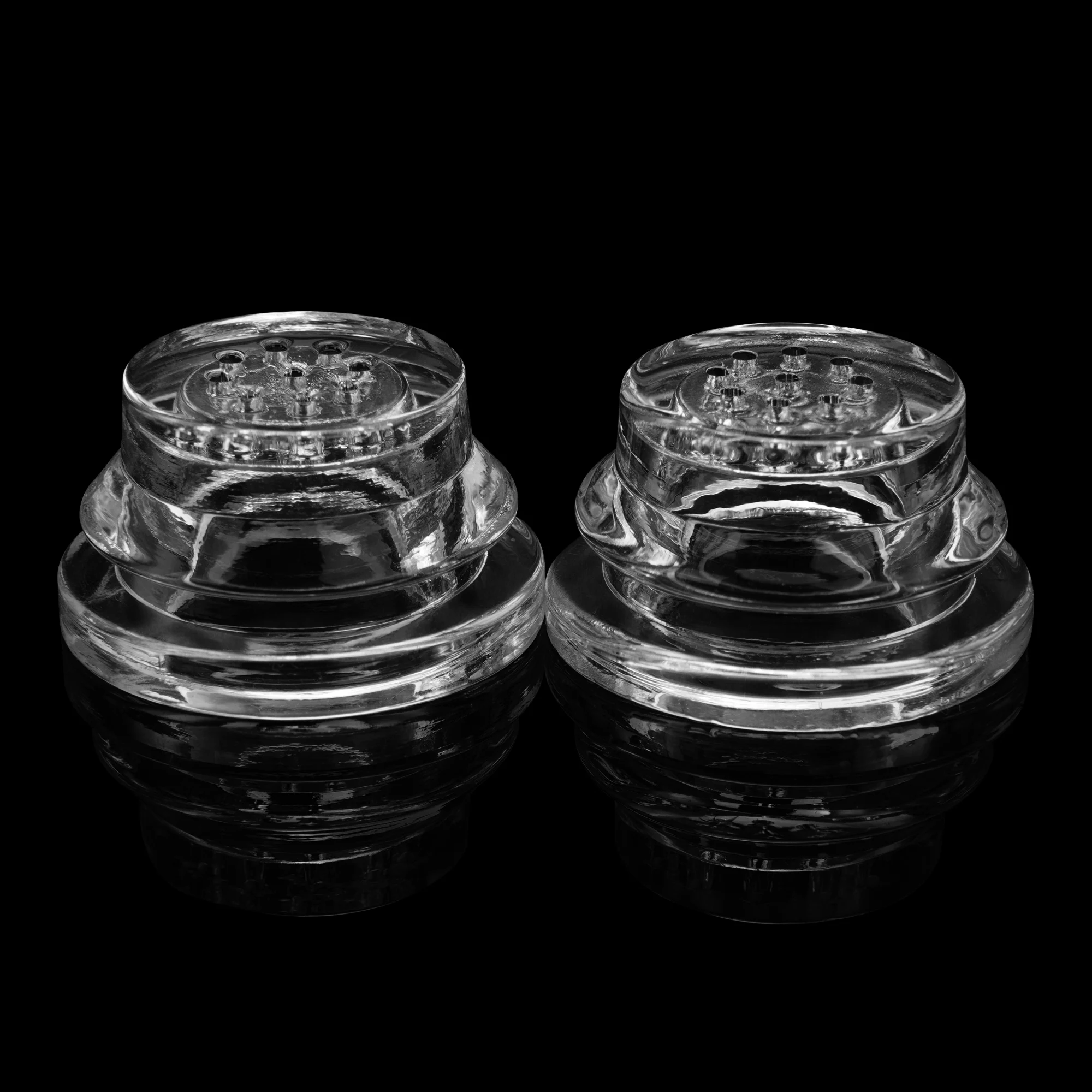 
Wholesale High Quality E-cigarette Glass Bottom Sits Transparent Color 
