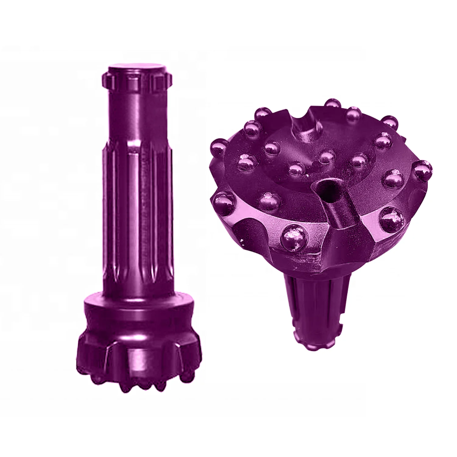 DTH Hammer Button Bits for Blasting Hole Drilling Oil Rig Drill Bit Low Wind Pressure 152Mm High Pressure DTH Hammer Bits