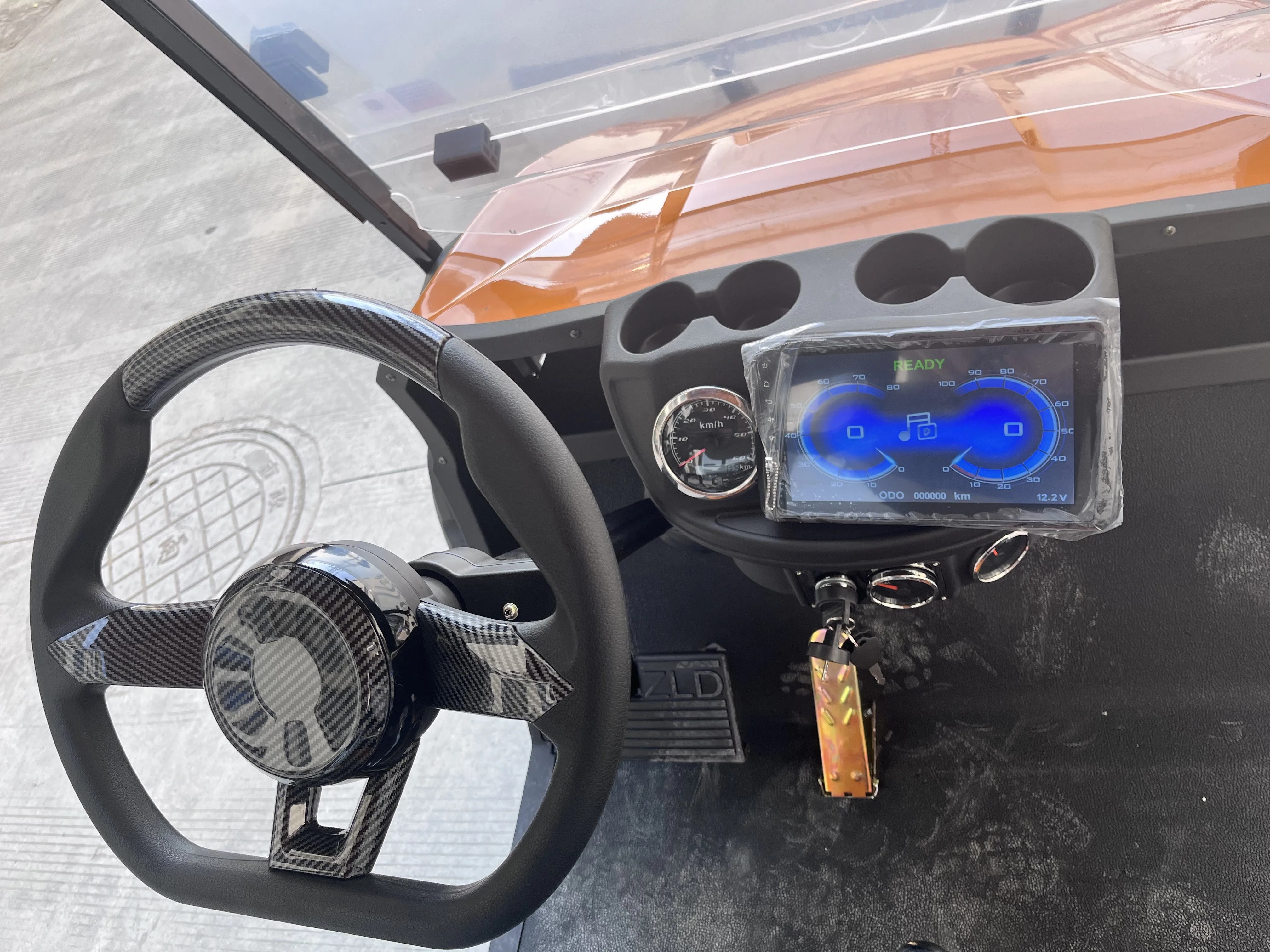 gasoline vintage golf carts 4-Stroke Oil Cooler Fuel tank capacity 150CC 300CC Golf Cart 4-6 Seats For Hunting With CE
