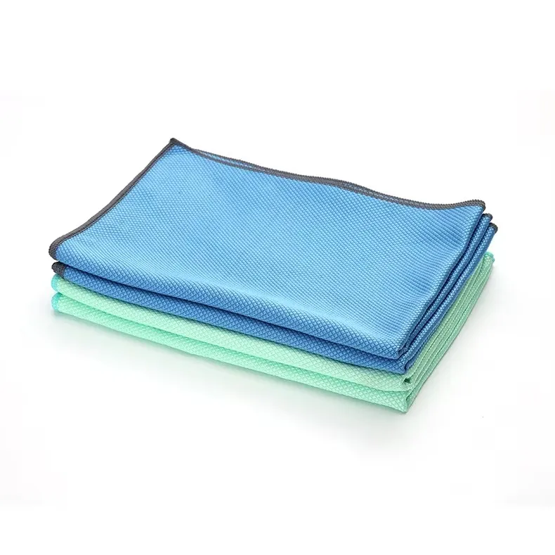 Hot Selling Pearl Knitted Glass Cleaning Microfiber Cloth 3M Lens Quick-Dry Feature Sustainable Kitchen Towels for Home Use
