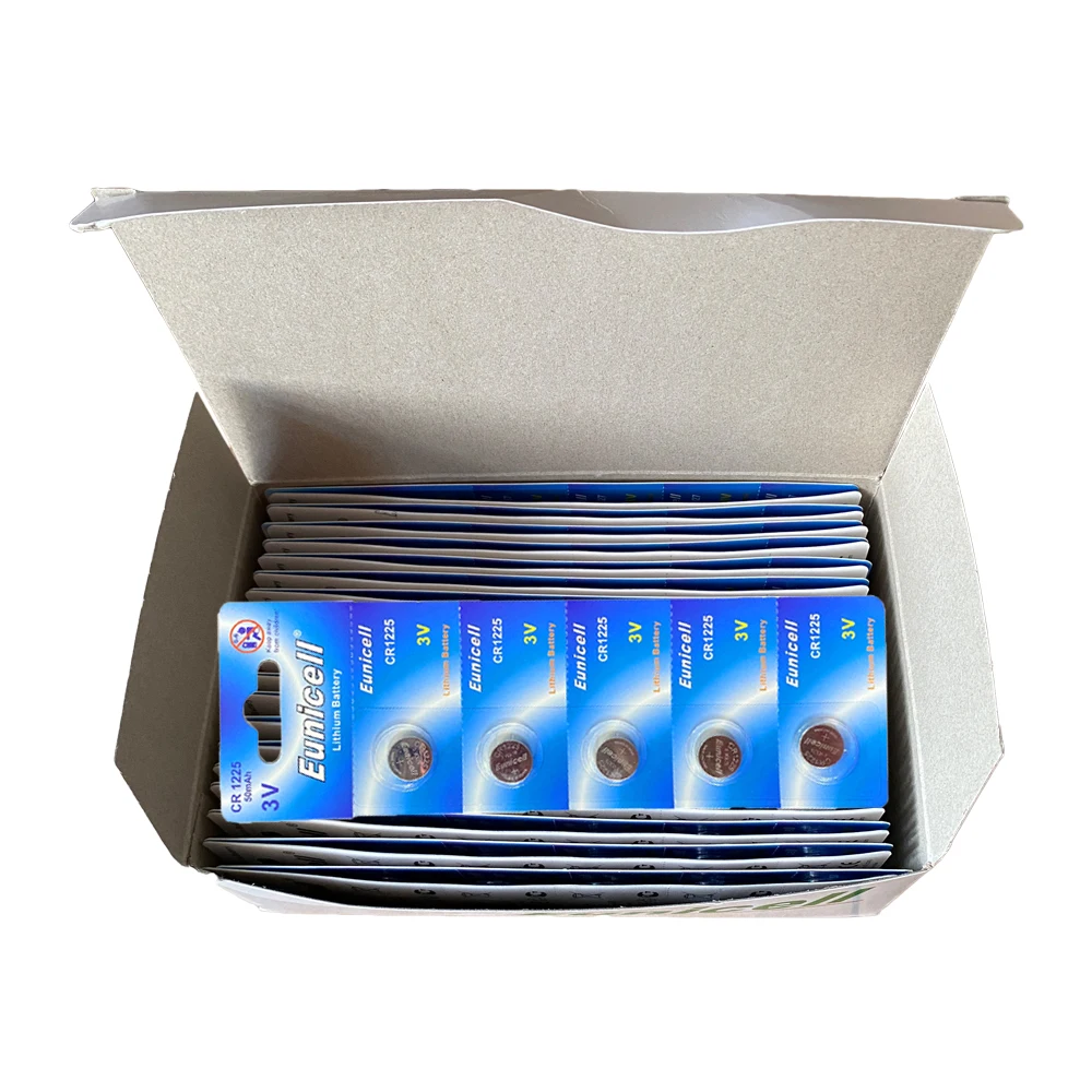 Factory price Watches Toys Tracker CR1225 CR1616 CR1620 CR2016 CR2025 CR1025 CR2032 3V Lithium Battery