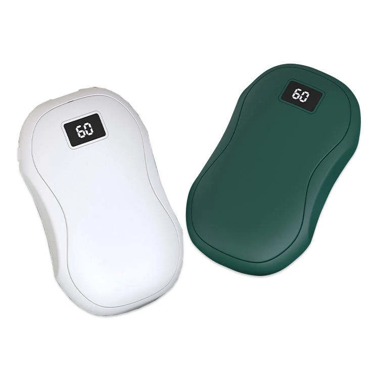Portable Mini Heating Hand Warmer With Mobile Power Bank Customize Double Sided USB Rechargeable Hand Warmer
