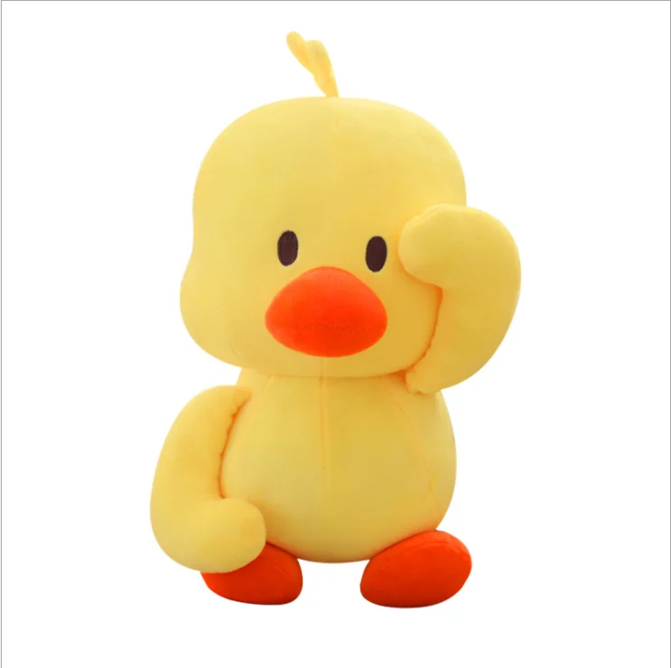 Best Made Cute Plush Toys Yellow Duck Customized Super Soft Stuffed Plush Animal Duck Doll