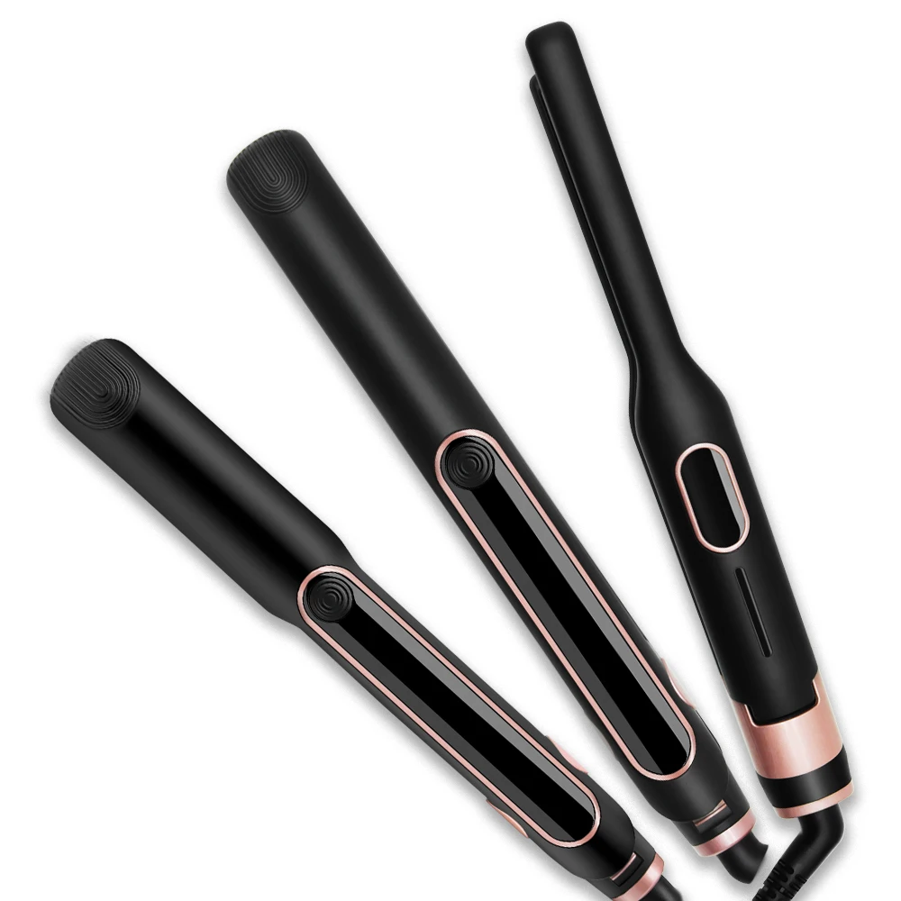 Private Label Hair Straightener Professional Curler Ceramic Flat Iron For Hair