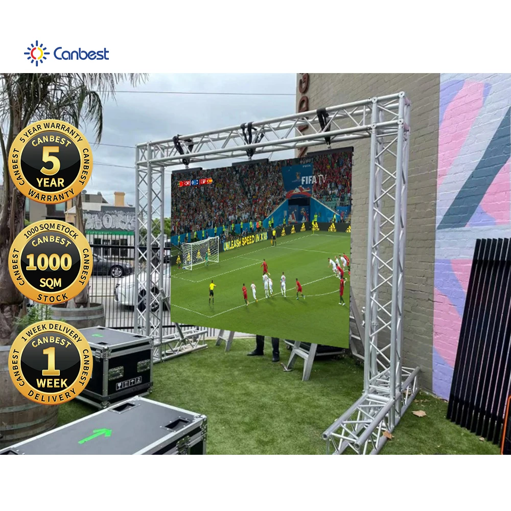 Full Color P481 P391 Pitch 4Mm 500*1000 Led Video Wall Rental Display Screens Stage P4 Background P4.81 Outdoor Panel Screen