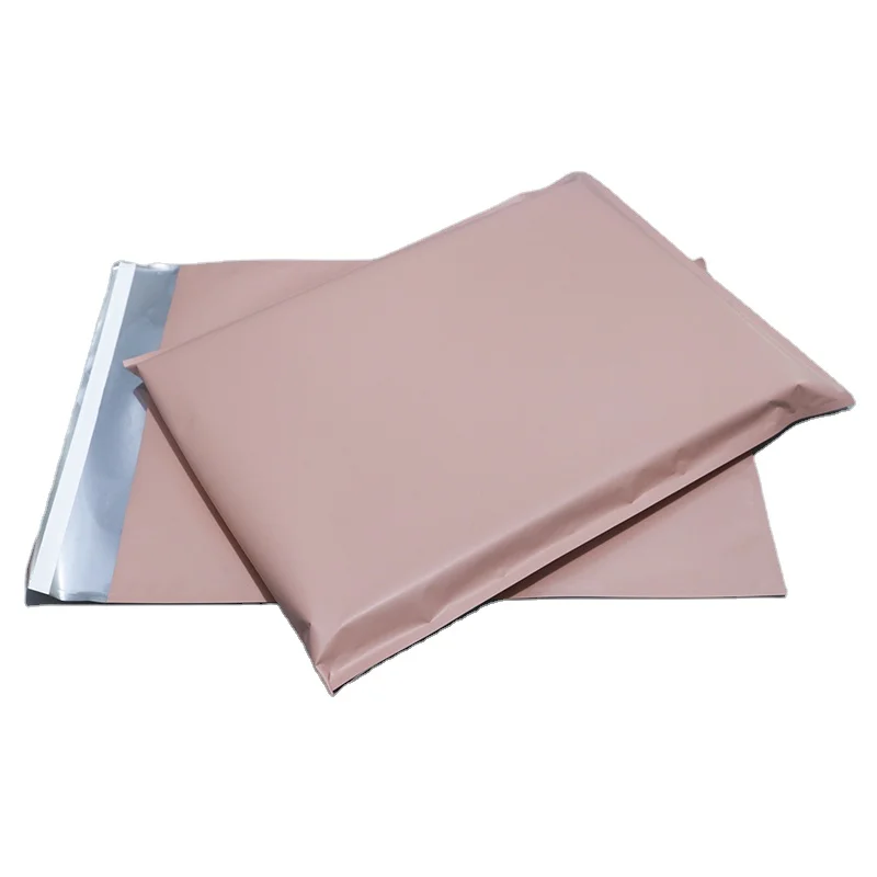 Custom printed wholesale recycled eco friendly plastic courier mylar matte color poly mailer bags with logo for clothes