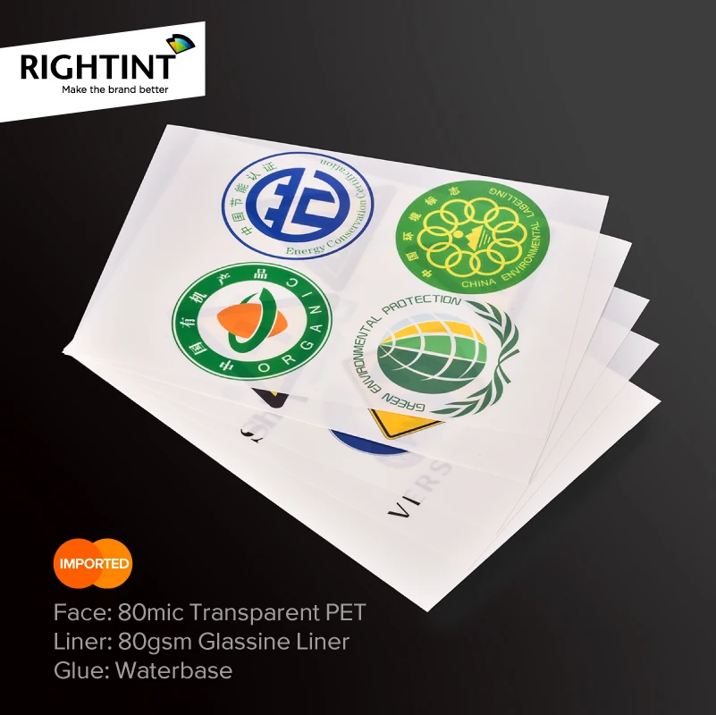 High Quality A4 8.5 X 11 Inch Inkjet Transparent Sticker Paper for Inkjet Printer